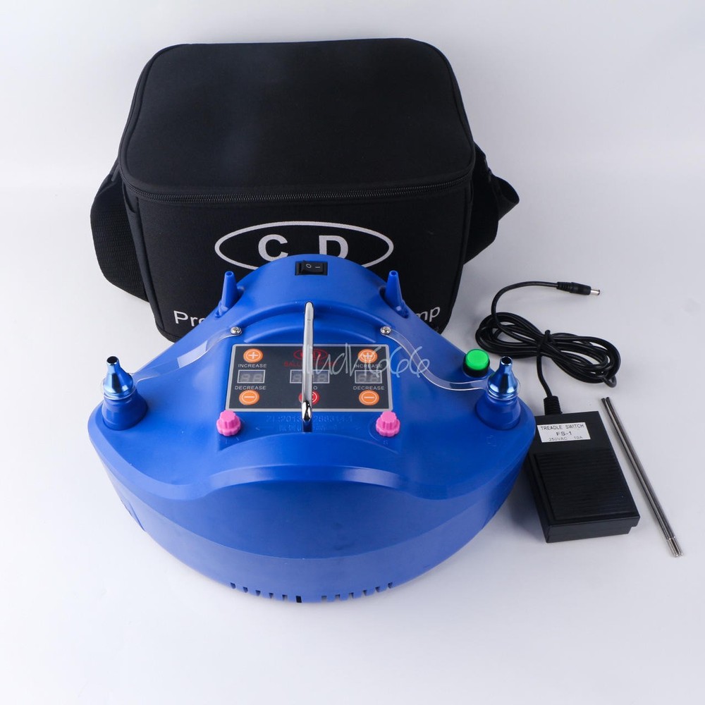220V Electric Precision Balloon Inflator Air Pump with Digital Timer Counter