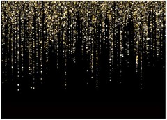 9x6FT Gold Spots Bokeh Photo Background Birthday Party Baby Shower Events Decor
