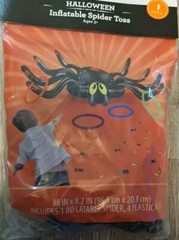 Halloween Inflatable Spiders Ring Toss Game