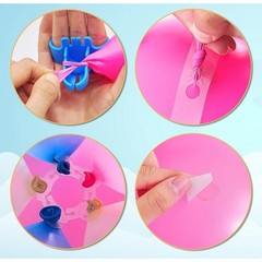 Large Size Metal Round Balloon Arch Photo Background Kit Decoration 7.2ft