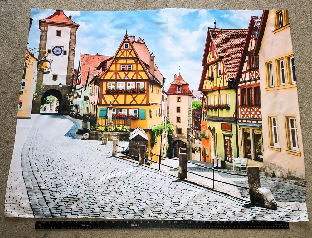 Backdrops Puppet Shows or Dollhouse Miniature Backdrops; 18 different scenes