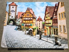Backdrops Puppet Shows or Dollhouse Miniature Backdrops; 18 different scenes