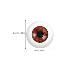 12 Pcs Halloween Eyeball Decorations Art Craft Doll Eyes Creepy Props