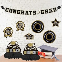 Class of 2026 Graduation Essentials – Black & Gold Theme
