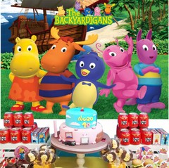 The Backyardigans Party Supplies Backdrop Banner Party Decor Birthday Gift