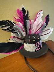 Happy 21st Birthday Head Band Party Celebration Birthday Hat