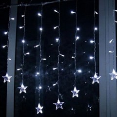 Star Curtain String Lights Birthdays, Parties, Wedding Decorations!