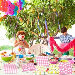 Pink Lemon Party Supplies,40Pcs Lemon Party Napkins Summer Fruit Party
