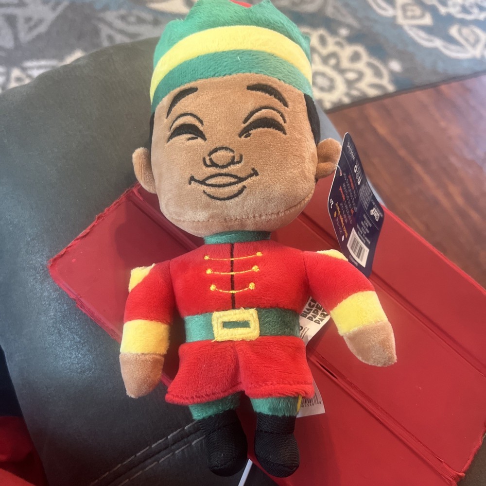 Black Paper Party Christmas, Boy 9 inch Tall Plush, Soldier