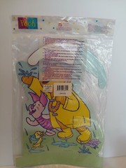 DISNEY Fold Out Honeycomb Tissue Centerpiece Winnie the Pooh Piglet Vintage