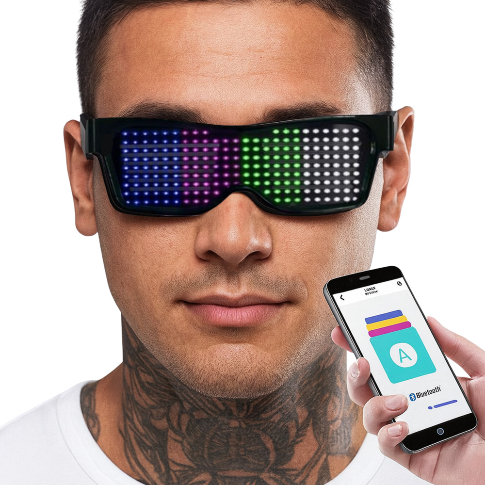 LED Programable Glasses / Party Glasses,