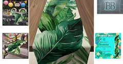 Vibrant 13.8×73 Inch Luau Party Table Runner – Perfect for Tropical Celebrations