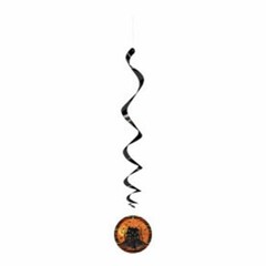 Full Moon Halloween 26″ Hanging Swirl Cutouts 3 Pc Haunted House Witch