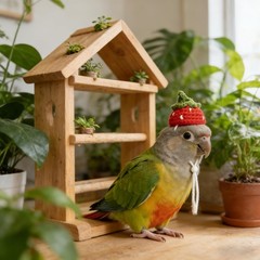 16 Pcs Adjustable Mini Hats for Hamsters, Lizards, Birds & Small Pets – Party Co