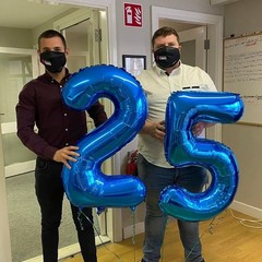 Navy Blue 2 Balloon, Number Balloon 40 Inch, Two Number Birthday Decorations