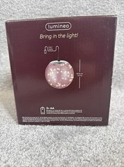 Lumineo Ball Light Decoration 40 Warm White AA Battery Operated LEDs 15cm (5.9”)