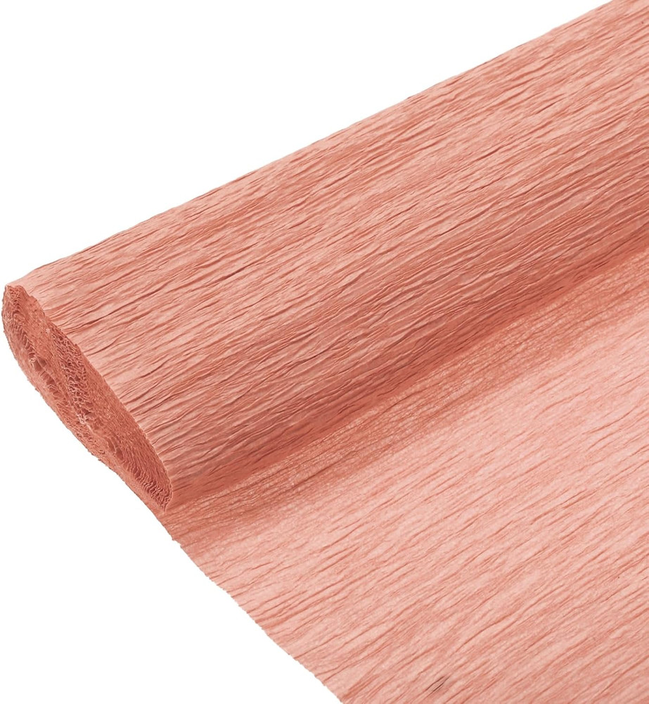 Crepe Paper Roll 8.2Ft Long 9.84 Inch Wide for Wedding Ceremony Various Large Fe