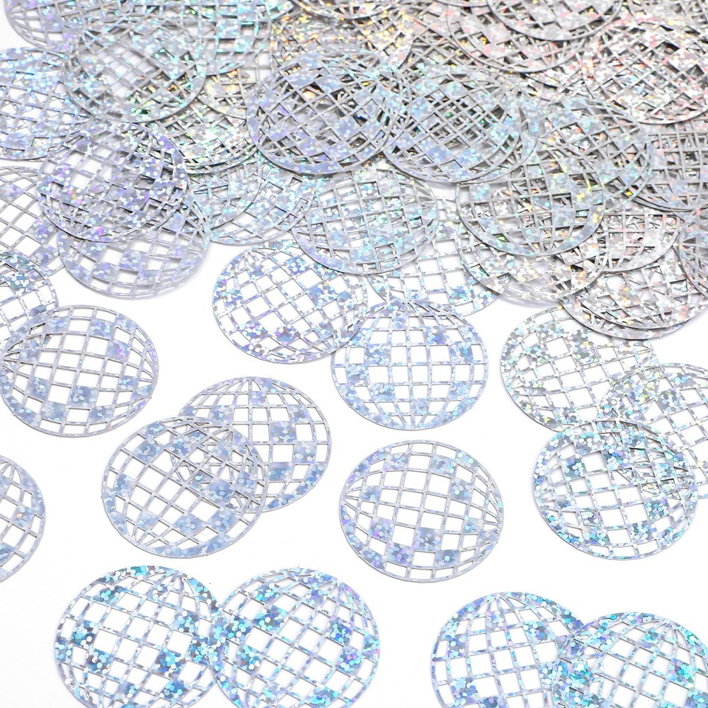 100Pcs Glitter Disco Ball Table Confetti, Mini Disco Ball Confetti for Bachel…