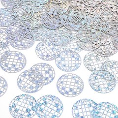 100Pcs Glitter Disco Ball Table Confetti, Mini Disco Ball Confetti for Bachel…