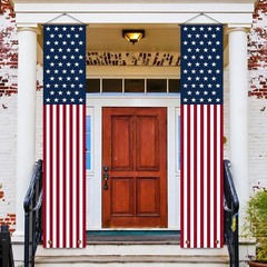 Celebrate with a Stylish American Flag Banner – 70″x13″ for Indoor/Outdoor Use