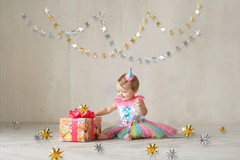 Pinkblume Gold Party Decorations Star Garlands Streamer Gold 3D Stars Metallic P