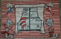 Seuss Characters 3×5 FT Banner W/20 Small Plates/ Napkins And Table Cover
