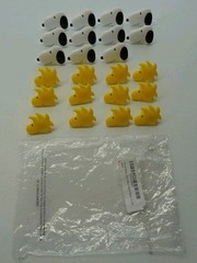 23 Cupcake Rings Snoopy Woodstock Peanuts Cake Topper Birthday Jewelry Plastic