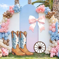 Gender Reveal Decorations Set – 3 Pcs
