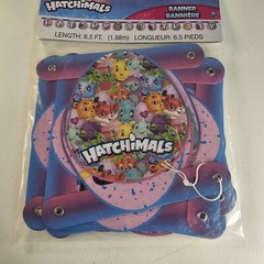2 Packs – Hatchimals Happy Birthday 6.5′ Banner Hanging String Party Decor