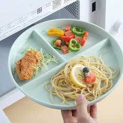 (5 Pack) Portion Control Plate for Balanced 9inch, Warm Series – 5PACK-9IN