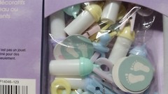 Baby Shower Table Decorations Confetti 640 Total Plastic Pieces Bottle Pacifier