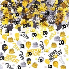 55 Pcs Black Gold Photo Booth Props Frame Glitter Birthday Party Decorations