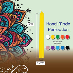 Spell Candles (40 Candles) – One Shipping Charge! Set of 40, Multicolor