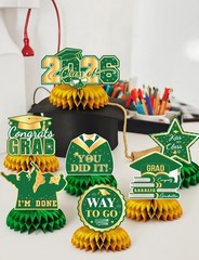 Graduation Table Decorations Class of 2026, 9Pcs Graduation Centerpieces for …