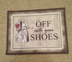 Alice in Wonderland party Sign decorations