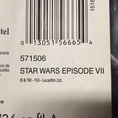 Lot Of 8 Star Wars Edisode VII Tablecover 54”x96” Size New In Package