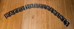 13 Pcs Retirement Party Decorations, Banners and Table Decorations