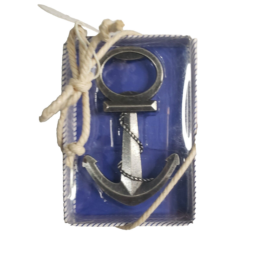 Metal Anchor Bottle Opener Nautical Boat Sailor Party Favors Lot of 7 Kate Aspen
