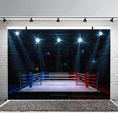 Stadium Lighting 3D Professional Banner Boxing Arena Photo Background Sports