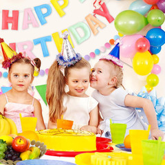 Pre-Strung 3D Rainbow Happy Birthday Banner, 3 PCS Happy Birthday Felt Sign, Pom
