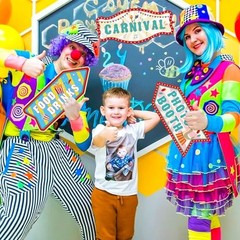 20 Pcs Carnival Party Decorations Party Signs Welcome to The Directional Circus