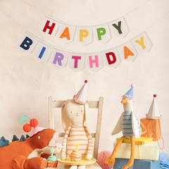 Colorful Happy Birthday Banner – Rainbow Birthday Party Decorations,Bohemian