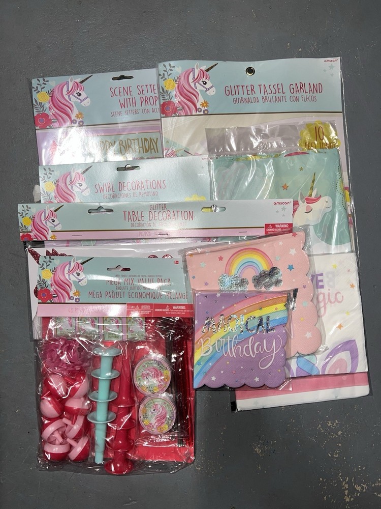 Unicorn Party Supplies