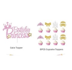 Princess once upon a time Birthday Party Supplies Set