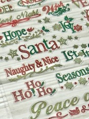 Holiday Time Cookie Exchange Party Cards 8 Invites 2 sheets stickers Lot of 3