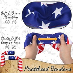 Comfortable Lightweight Pirate Accessories for Halloween Parties – 4-Piece Set