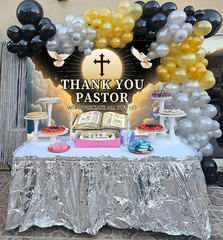 Thank You Pastor Banner Backdrop 7X5Ft Pastor Appreciation Week Background