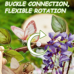 Fairy Party Decorations, Fairy Décor, Flower Banner for Fairy Birthday, Girls Ba
