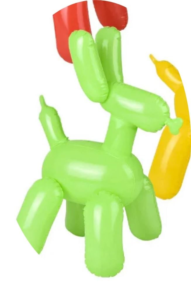 Inflatable Balloon Dogs, 24 Inch Vinyl Decorations, Toys Pool Colorful Photo …