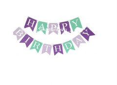 Purple Birthday Party Decorations for Birthday Wedding Party Supplies Decoration